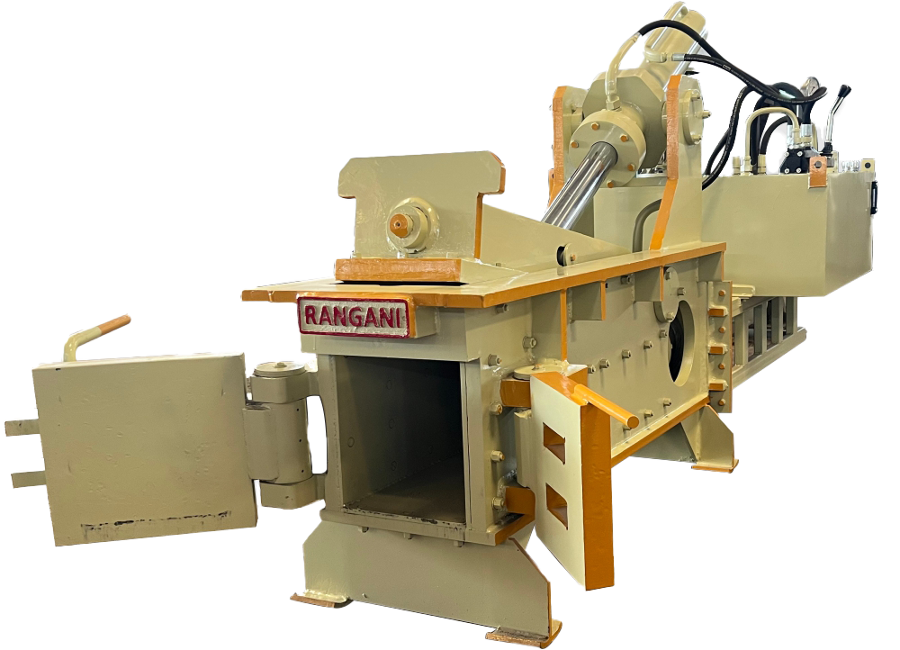 Double Action Scrap Baling Press